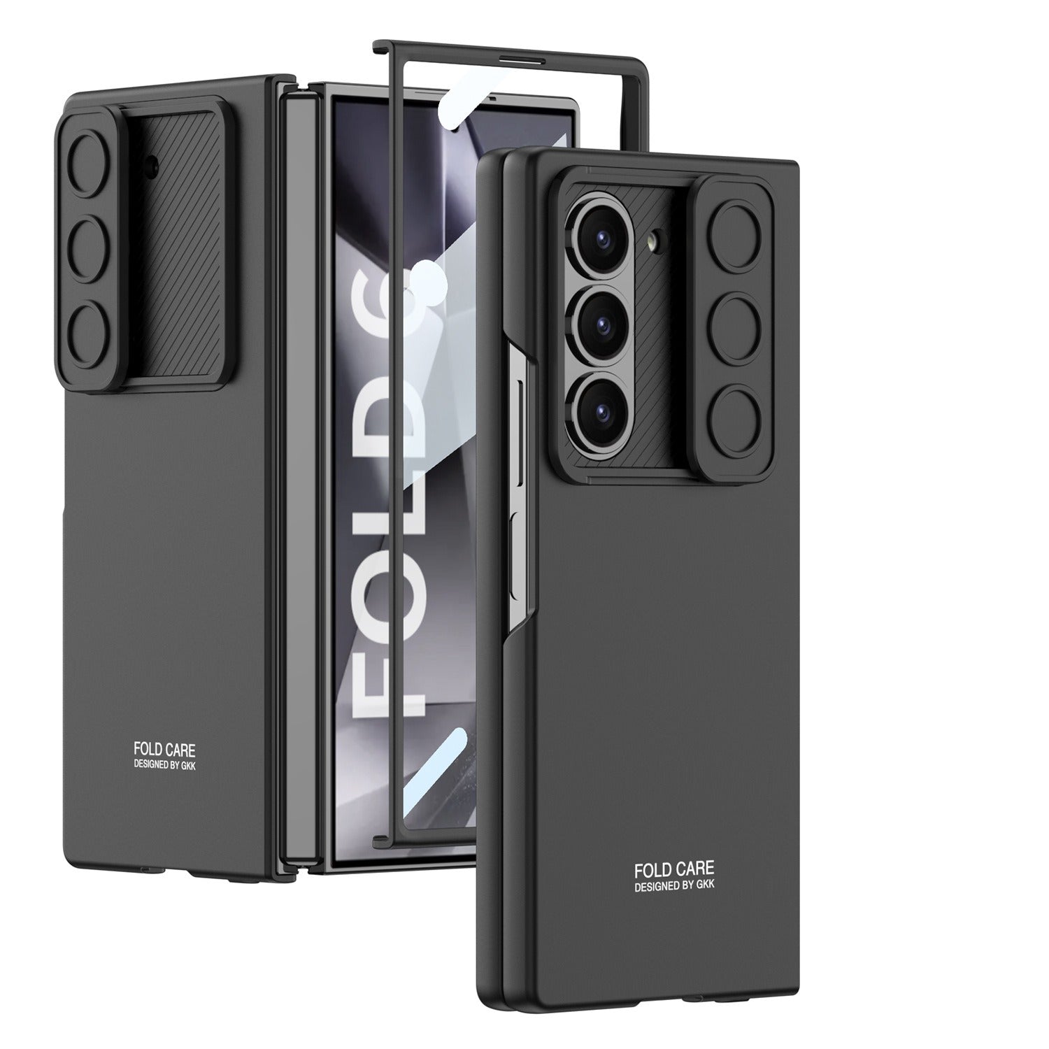 For Samsung Galaxy Z Fold6 Case with Camera Slide Cover Secondary image