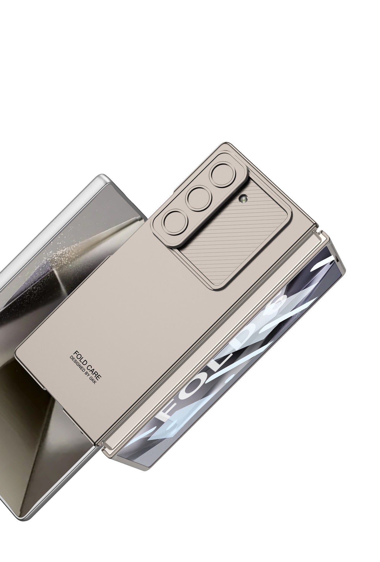 For Samsung Galaxy Z Fold6 Case with Camera Slide Cover