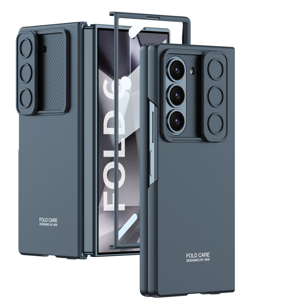For Samsung Galaxy Z Fold6 Case with Camera Slide Cover