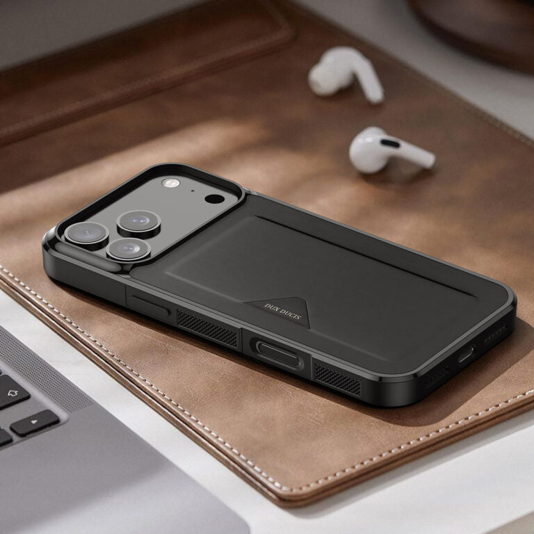 VOZEIX iPhone 17 Card Holder Case Slim Wallet Shockproof Cover