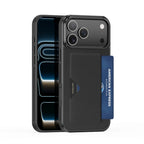 VOZEIX iPhone 17 Card Holder Case Slim Wallet Shockproof Cover
